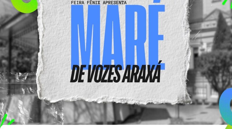 Maré de Vozes Araxá movimenta a Praça da Estação com arte, juventude e justiça socioambiental