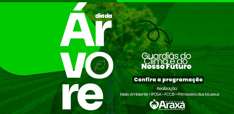 Dia da árvore e Primavera no Museu – Prefeitura lança programação especial até final de setembro